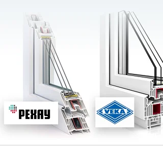 REHAU или VEKA: сравнение окон - фото