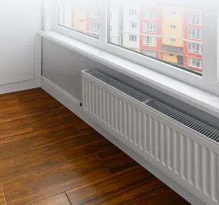 Как установить батареи на балконе? - фото