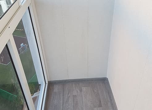 Остекление балкона в г. Лобня, ул. Калинина - Фото 2