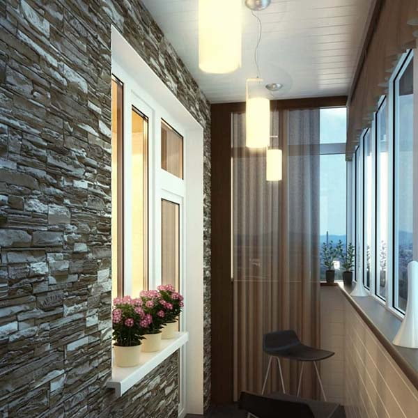 Отделка балконов REHAU фото