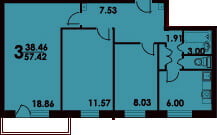 Планировка - 3 фото - Умные Окна